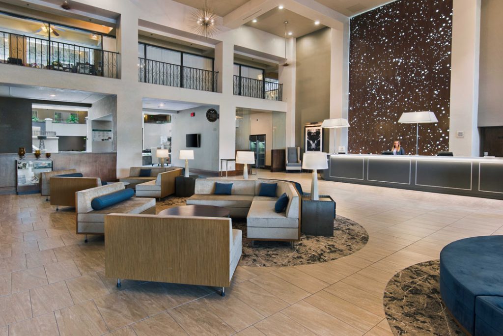 interior, Embassy Suites, Downey, California