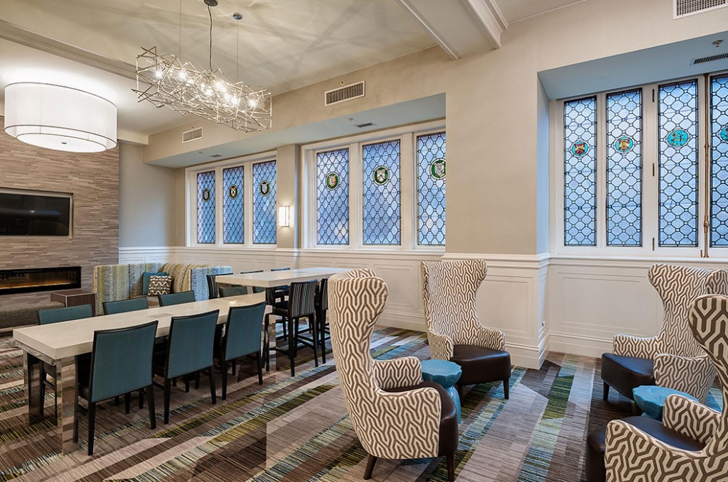 Residence Inn, Cleveland, Ohio. Lobby.