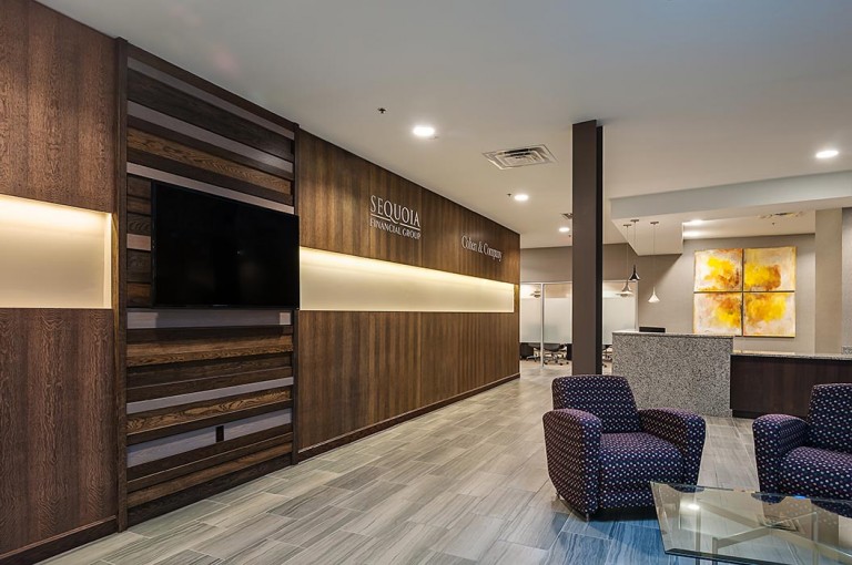 Commercial Office, Lobby, Sequoia Financial, Cleveland, OH